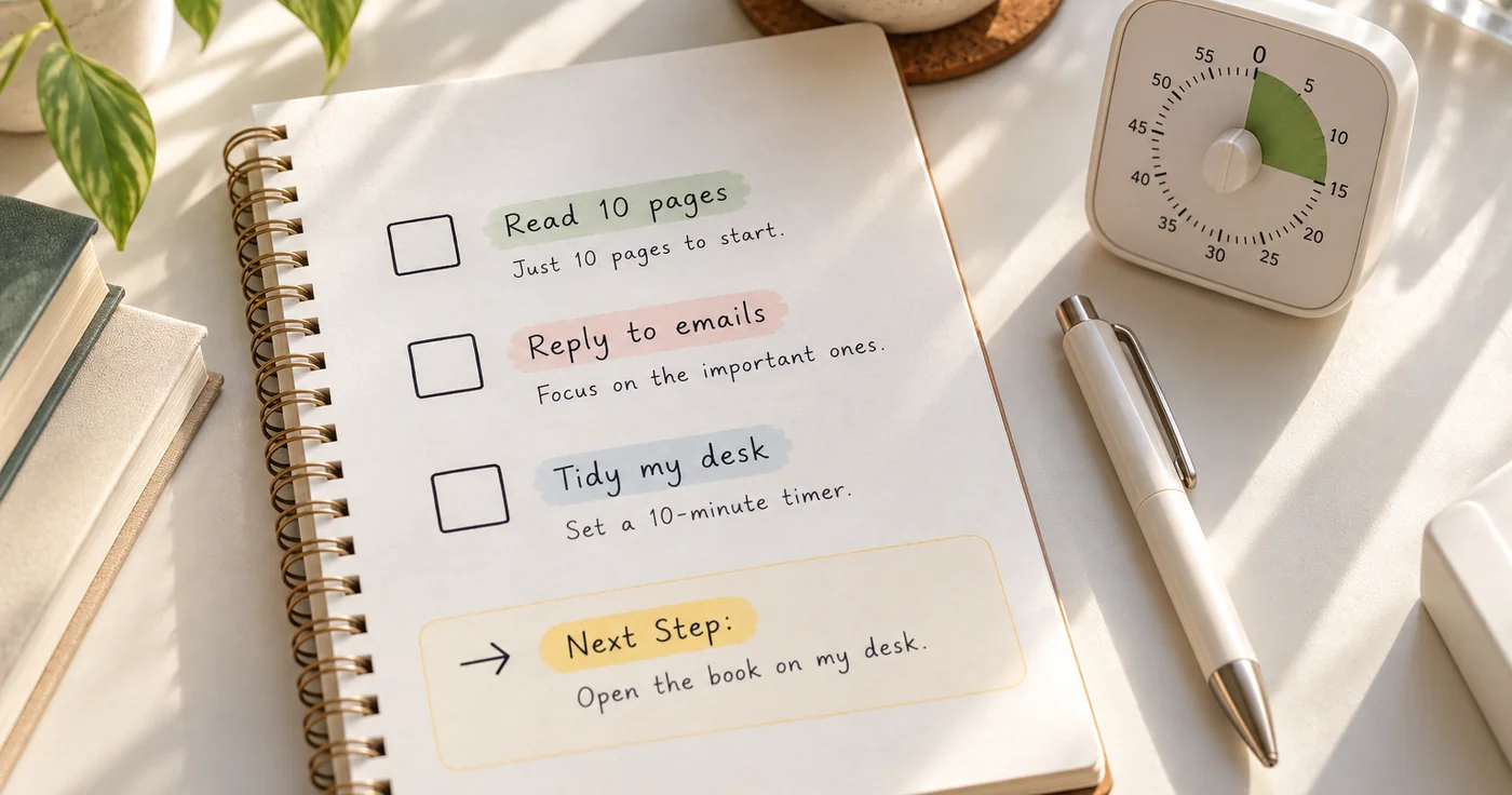 An ADHD-Friendly To-Do List That Makes Starting Easier