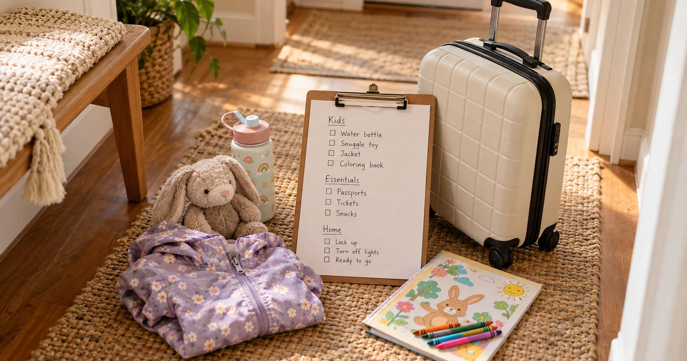 Familienurlaub-Checkliste: Mit Kindern gut vorbereitet