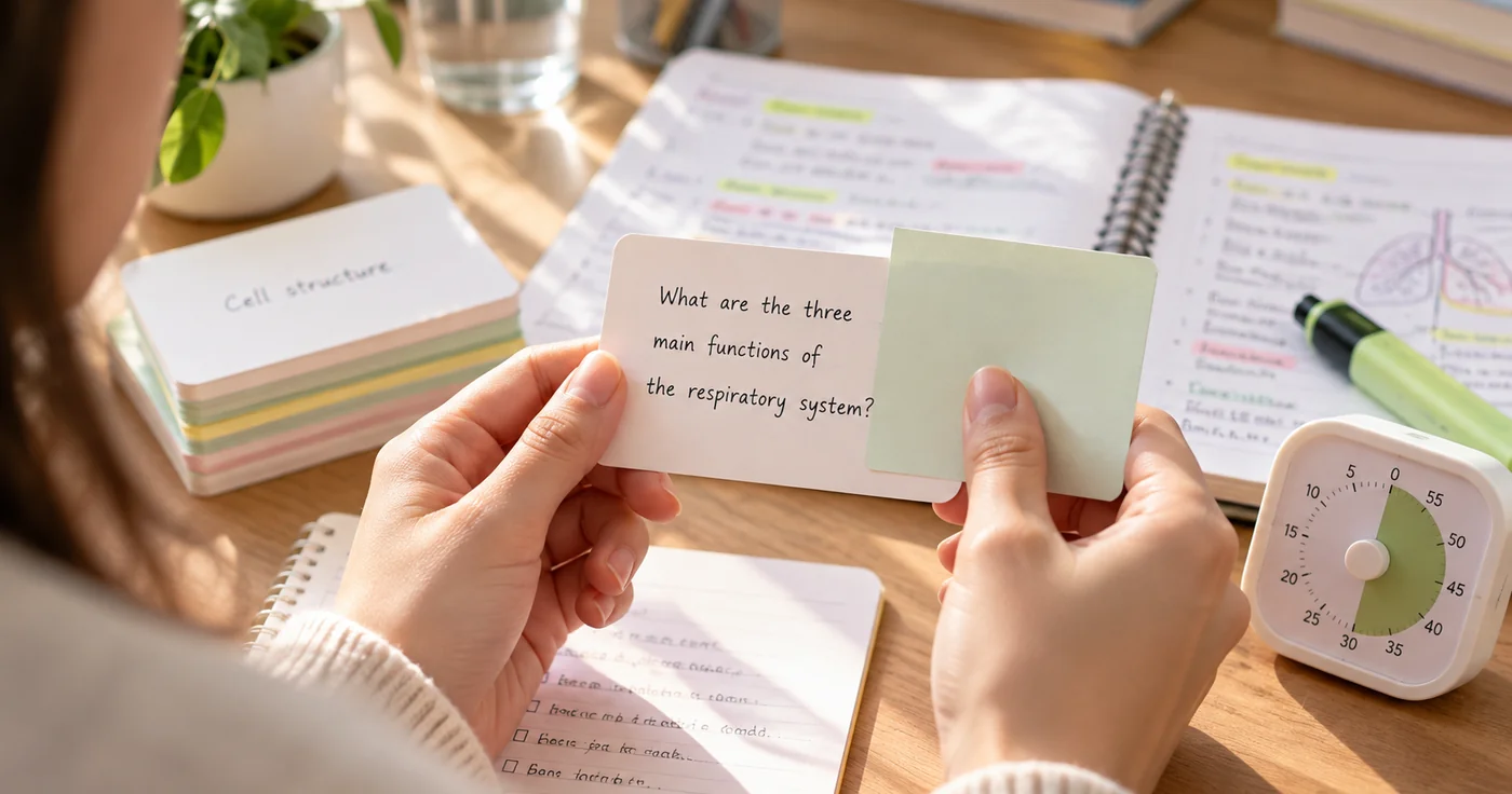 How to Study for Exams Using Notes and a Review Plan